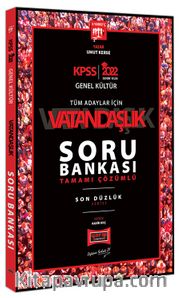 2022 KPSS Genel Kültür Tüm Adaylar İçin Son Düzlük 5 Yargıç Tamamı Çözümlü Vatandaşlık Soru Bankası