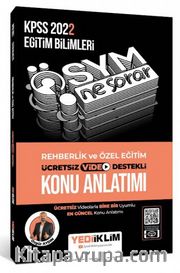 2022 KPSS Ösym Ne Sorar Rehberlik ve Özel Eğitim Video Destekli Konu Anlatımı