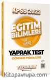 2022 KPSS Eğitim Bilimleri Öğrenme Psikolojisi Çek Kopart Yaprak Test