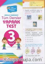 3. Sınıf Tüm Dersler Yaprak Test 