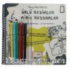 Mini Set - Ünlü Resimler Minik Ressamlar (Kalemli)