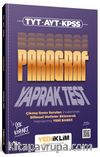 TYT-AYT-KPSS Paragraf Çek Kopart Yaprak Test