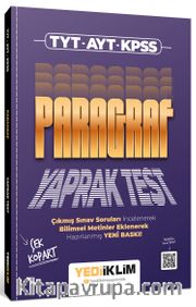 TYT-AYT-KPSS Paragraf Çek Kopart Yaprak Test
