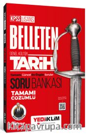 KPSS Genel Kültür Belleten Tarih Tamamı Çözümlü Soru Bankası