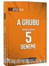 2022 KPSS A Grubu Tamamı Çözümlü 5 Deneme