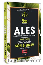 2022 ALES VİP Tamamı Çözümlü Fasikül Fasikül Son 5 Sınav Çıkmış Sorular Yargı Yayınları