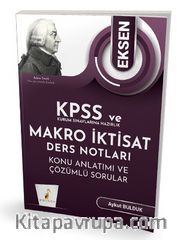 KPSS A ve Kurum Sınavlarına Hazırlık Eksen Makro İktisat Ders Notları Konu Anlatımı Çözümlü Sorular