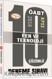 2016 KPSS ÖABT Fen ve Teknoloji 10 Çözümlü Deneme Sınavı