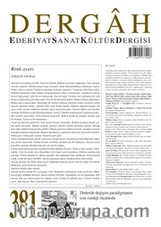 Dergah Edebiyat Sanat Kültür Dergisi Sayı: 381 Kasım 2021