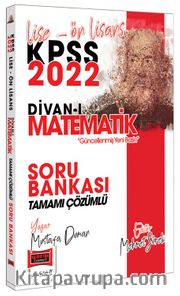 2022 KPSS Lise Ön Lisans Divan-ı Matematik Tamamı Çözümlü Soru Bankası