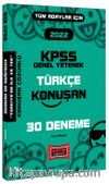 2022 KPSS Tüm Adaylar İçin Genel Yetenek Türkçe Konuşan 30 Deneme
