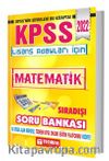 2022 KPSS Lisans Sıradışı Matematik Soru Bankası