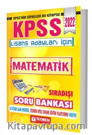 2022 KPSS Lisans Sıradışı Matematik Soru Bankası