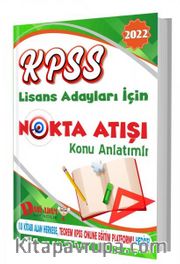 2022 KPSS Lisans Nokta Atışı Konu Kitabı