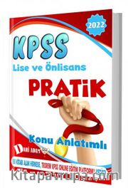 2022 KPSS Lise ve Ön Lisans Pratik Konu Kitabı