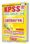 2022 KPSS Lisans Sıra Dışı Coğrafya Soru Bankası