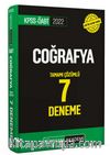2022 KPSS ÖABT Coğrafya Tamamı Çözümlü 7 Deneme