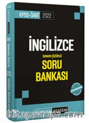 2022 KPSS ÖABT İngilizce Tamamı Çözümlü Soru Bankası