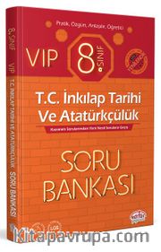 8. Sınıf Vip T.C. İnkılap Tarihi ve Atatürkçülük Soru Bankası