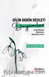 Dilin Derin Devleti Deyimler & Arap Dilindeki Deyimlerin Semantik Analizi