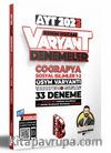 2022 AYT Coğrafya Tamamı Video Çözümlü 33 Deneme Sınavı 