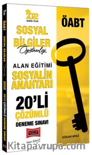 2022 ÖABT Sosyal Bilgiler Öğretmenliği Sosyalin Anahtarı Çözümlü 20'li Deneme