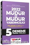 2022 MEB EKYS Müdür ve Müdür Yardımcılığı Tamamı Çözümlü 5 Deneme