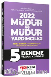 2022 MEB EKYS Müdür ve Müdür Yardımcılığı Tamamı Çözümlü 5 Deneme