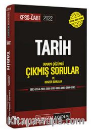2022 KPSS ÖABT Tarih Tamamı Çözümlü Çıkmış Sorular ve Benzer Sorular