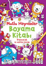 Mutlu Hayvanlar Boyama Kitabım