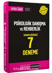 2022 KPSS ÖABT Psikolojik Danışma ve Rehberlik 7 Deneme