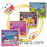 3-6 Yaş Okul Öncesi Çocuklar İçin Zeka ve Dikkat Geliştiren Oyunlar ( 4 Kitap Set)