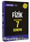 2022 KPSS ÖABT Fizik Tamamı Çözümlü 7 Deneme