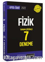 2022 KPSS ÖABT Fizik Tamamı Çözümlü 7 Deneme