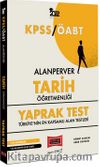 2022 ÖABT AlanPerver Tarih Öğretmenliği Yaprak Test