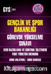 Gençlik ve Spor Bakanlığı Görevde Yükselme Veri Hazırlama Ve Kontrol İşletmeni Yurt Yönetim Memuru Konu Anlatımlı Soru Bankası