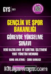 Gençlik ve Spor Bakanlığı Görevde Yükselme Veri Hazırlama Ve Kontrol İşletmeni Yurt Yönetim Memuru Konu Anlatımlı Soru Bankası
