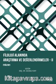 Filoloji Alanında Araştırma ve Değerlendirmeler II Eylül 2021
