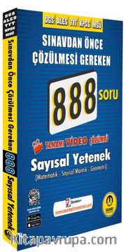 DGS - ALES Video Çözümlü 888 Sayısal Soru Bankası
