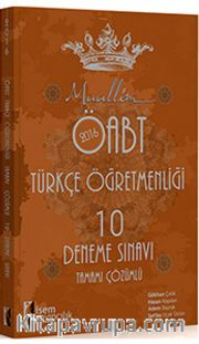 2016 KPSS Muallim Türkçe Öğretmenliği Tamamı Çözümlü 10 Deneme Sınavı