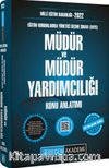 2022 EKYS Milli Eğitim Bakanlığı Müdür ve Müdür Yardımcılığı Konu Anlatımı