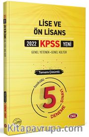 2022 KPSS Lise Ve Ön Lisan Tamamı Çözümlü  5 Deneme Sınavı