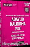 2022 Meb Aday Öğretmenleri (Sözleşmeli/kadrolu) Adaylık Kaldırma (AKS) Sınavlarına Hazırlık Konu Anlatımlı Soru Bankası