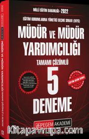 2022  EKYS Milli Eğitim Bakanlığı Müdür Ve Müdür Yardımcılığı Tamamı Çözümlü 5 Deneme