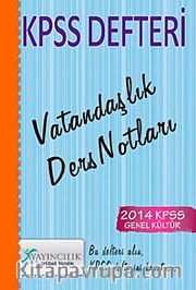 2014 KPSS Defteri Vatandaşlık Ders Notları