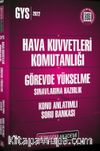 2022 Hava Kuvvetleri Komutanlığı Görevde Yükselme Sınavlarına Hazırlık Konu Anlatımlı Soru Bankası