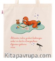 Askılı Bez Çanta - Kitapkurdu Serisi - Hayaller