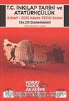 8. Sınıf T.C. İnkılap Tarihi ve Atatürkçülük 2013 Kasım TEOG Sınavı 15x20 Denemeleri