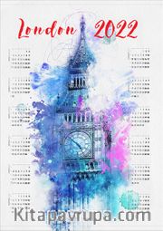 2022 Takvimli Poster - Şehirler - London Big Ben
