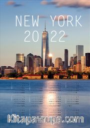 2022 Takvimli Poster - Şehirler - New York